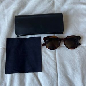 YSL sunglases Tortoise